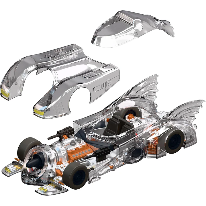 Figura Colección  1989 Movie  Batmobile Clear 3