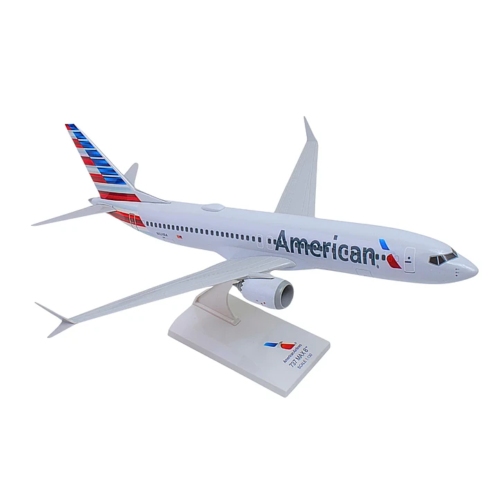 Avión Colección  American 737Max8 W/Wifi Dome1/130 1