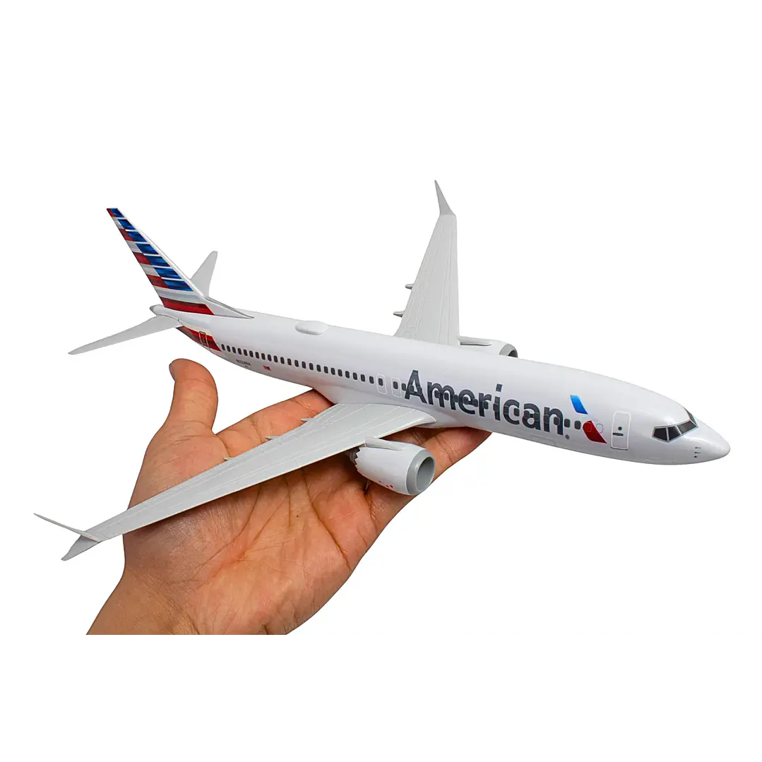 Avión Colección  American 737Max8 W/Wifi Dome1/130 8