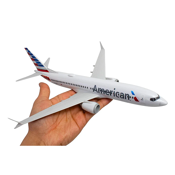 Avión Colección  American 737Max8 W/Wifi Dome1/130 8