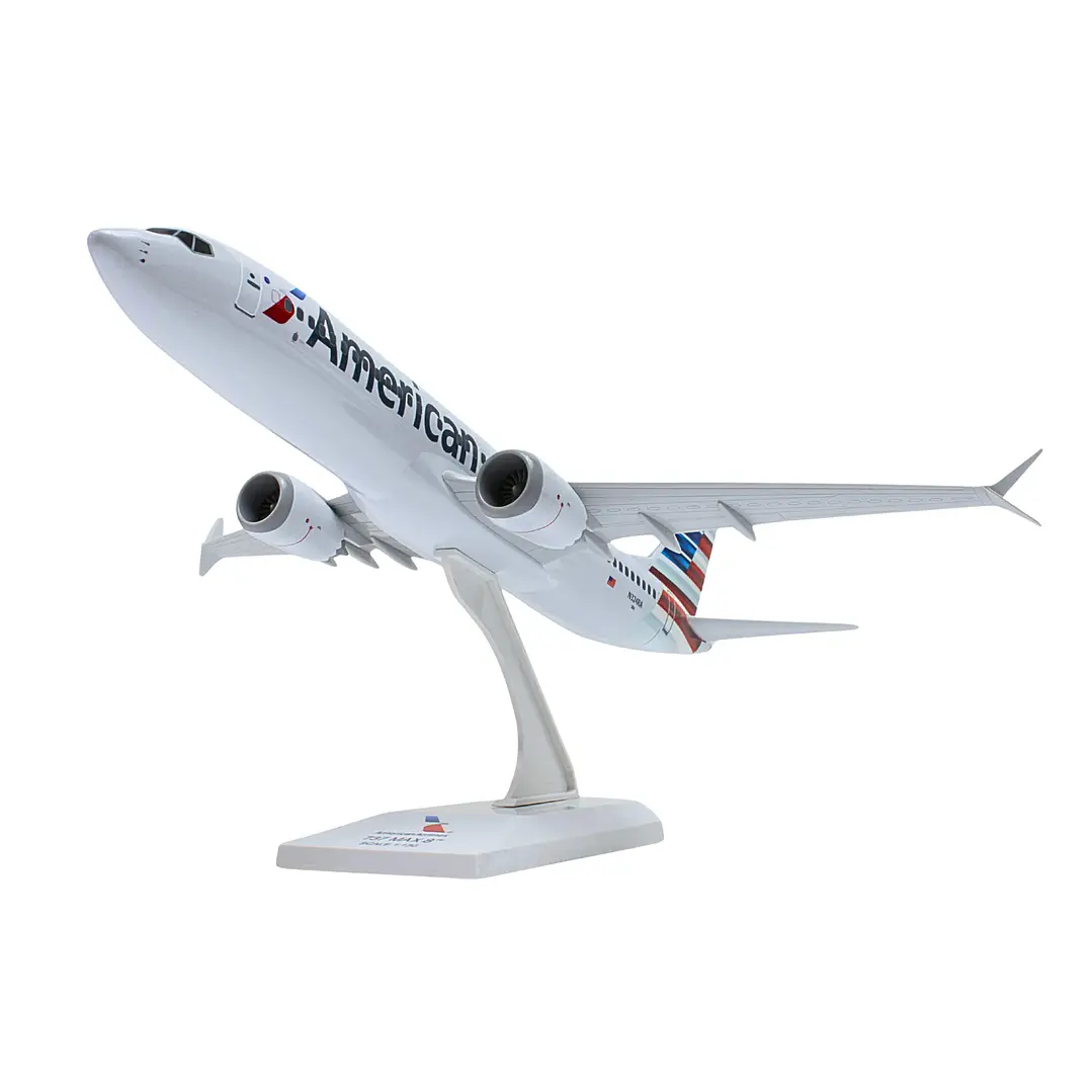 Avión Colección  American 737Max8 W/Wifi Dome1/130 3