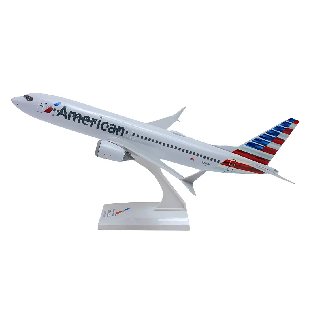 Avión Colección  American 737Max8 W/Wifi Dome1/130 5