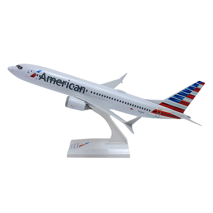 Avión Colección  American 737Max8 W/Wifi Dome1/130 5