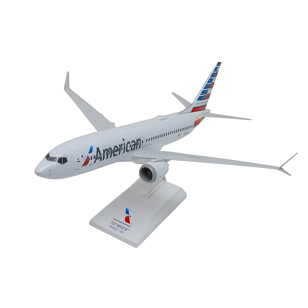 Avión Colección  American 737Max8 W/Wifi Dome1/130 7
