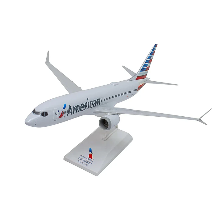 Avión Colección  American 737Max8 W/Wifi Dome1/130 7