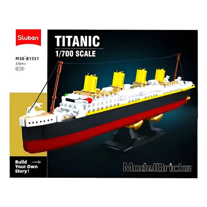 Barco para Armar Titanic 376Pcs 1