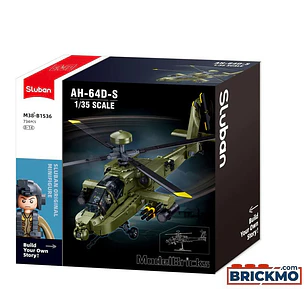 Para armar Helicoptero1/35 Ah -64Dapache728Pc