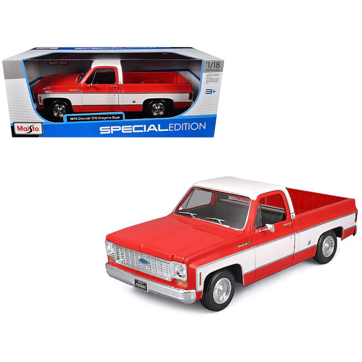 Carro Colección  1974 Chevroler C-1O Cheyenne1/18 1