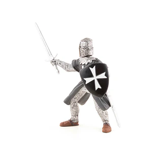 Figura Colección  Caballero Negro Con Espada