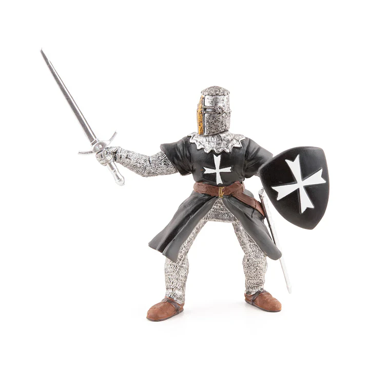 Figura Colección  Caballero Negro Con Espada 3