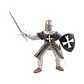 Figura Colección  Caballero Negro Con Espada - Miniatura 3