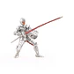 Figura Colección  Caballero Con Armadura Plata - Miniatura 3
