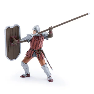 Figura Colección  Caballero Con Jabalina