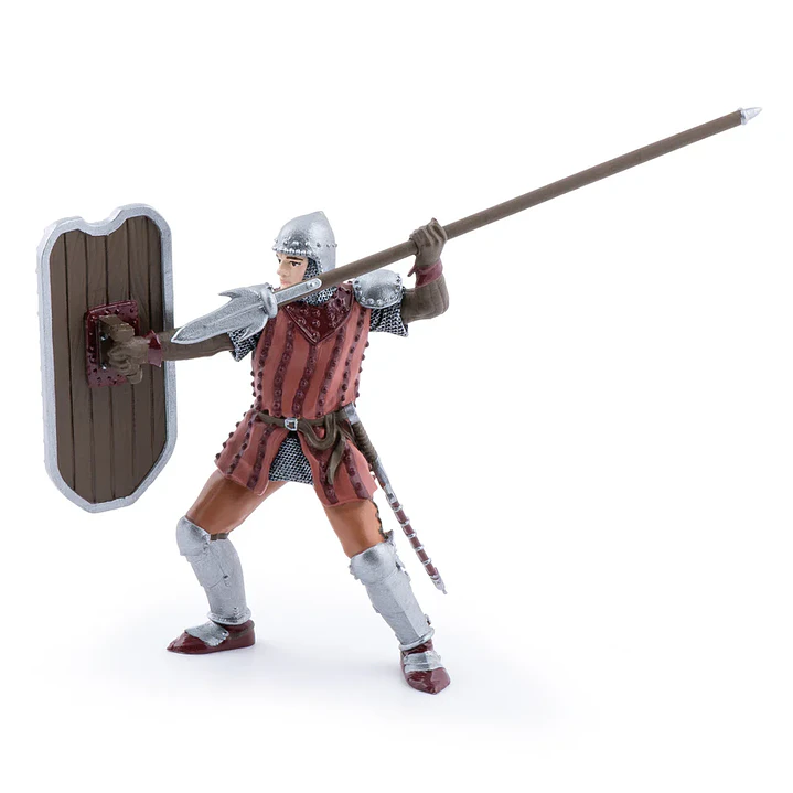 Figura Colección  Caballero Con Jabalina 1