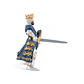 Figura Colección  Rey Ricardo Azul - Miniatura 2