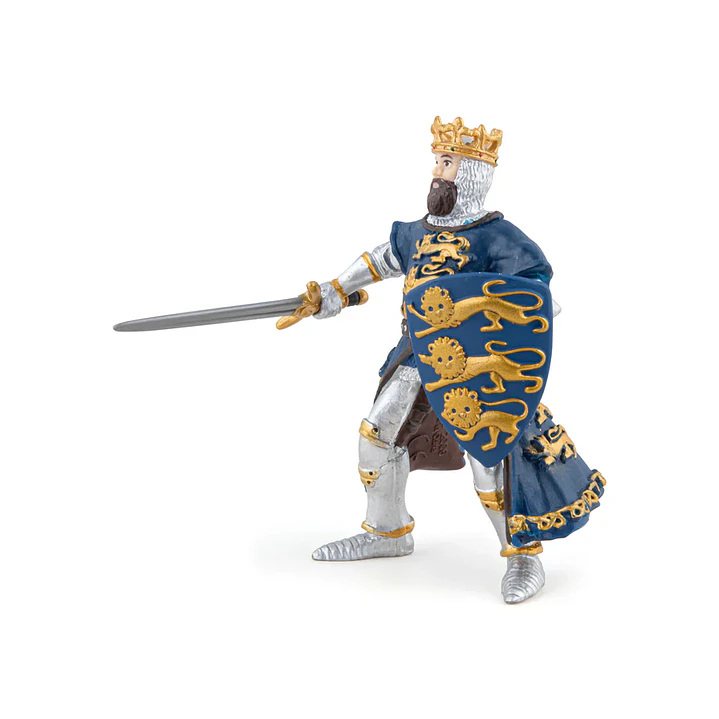 Figura Colección  Rey Ricardo Azul 4