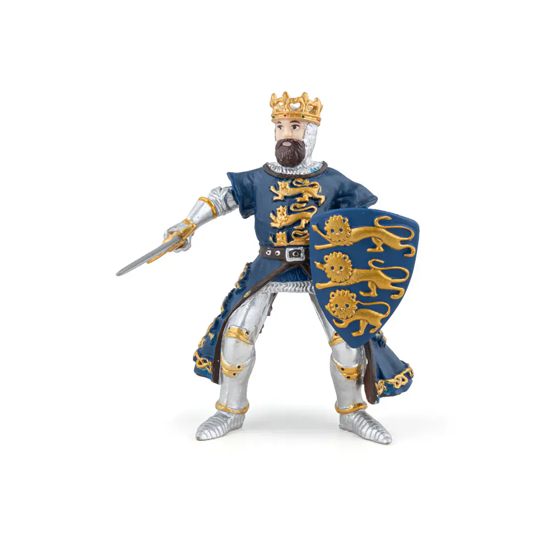 Figura Colección  Rey Ricardo Azul 1
