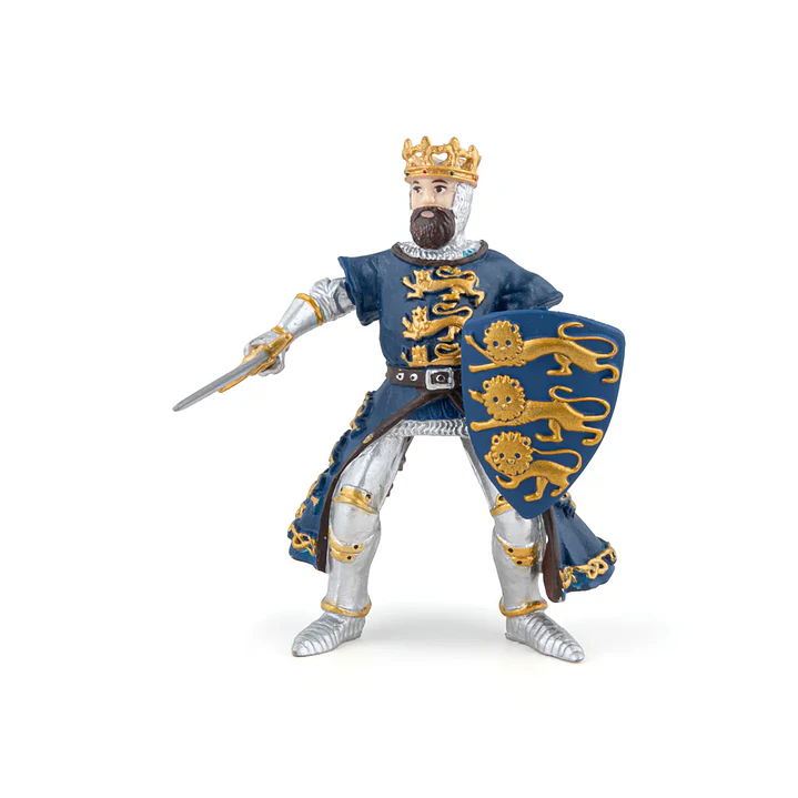 Figura Colección  Rey Ricardo Azul 1