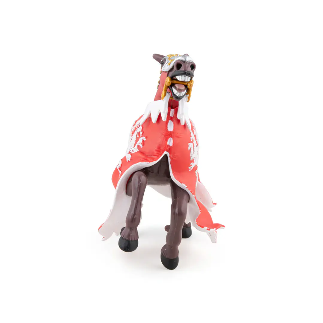 Figura Colección  Caballo Rey Dragon Rojo 2