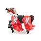Figura Colección  Caballo Rey Dragon Rojo - Miniatura 4