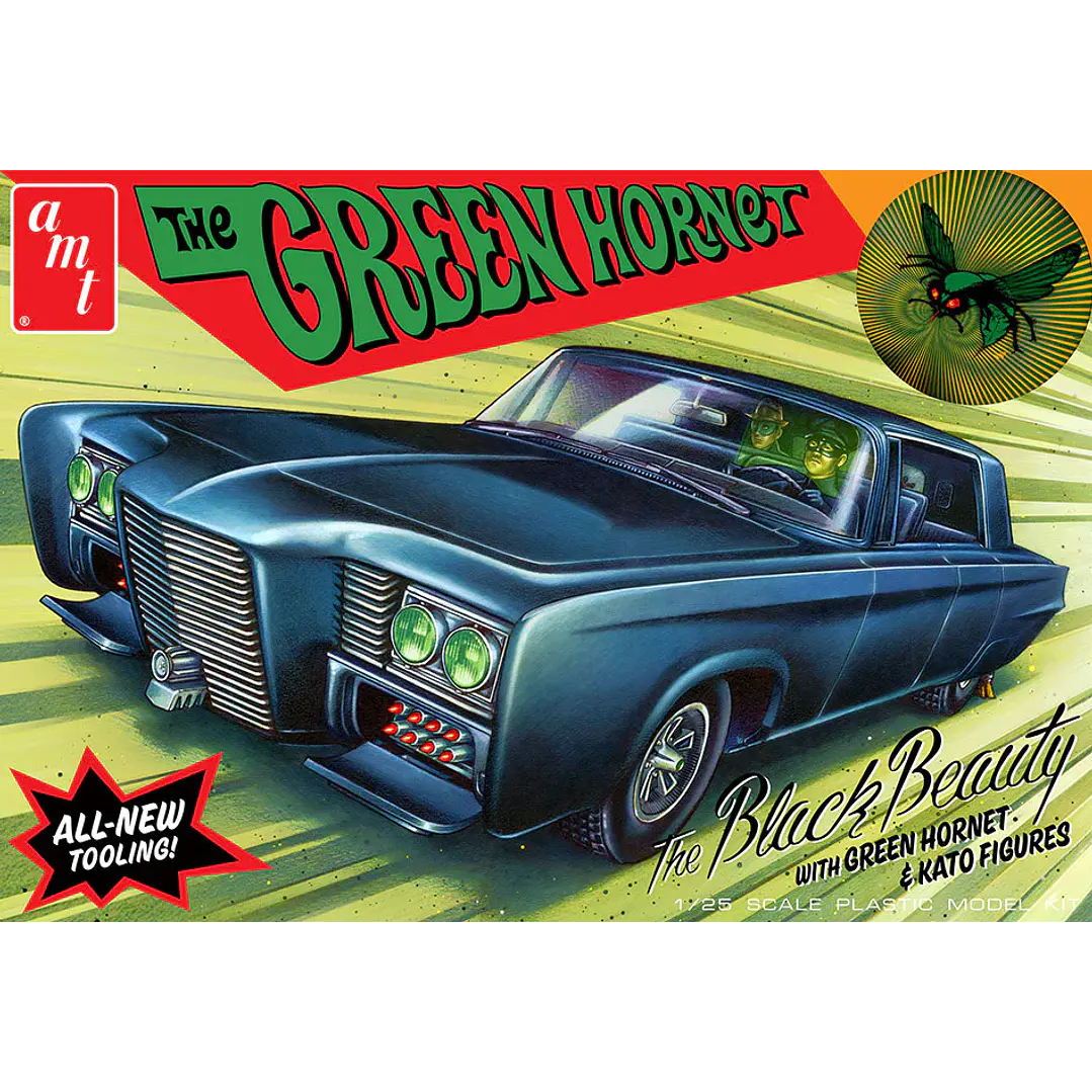 Vehículo para Armar Green Hornet Black Beauty 1/25 1