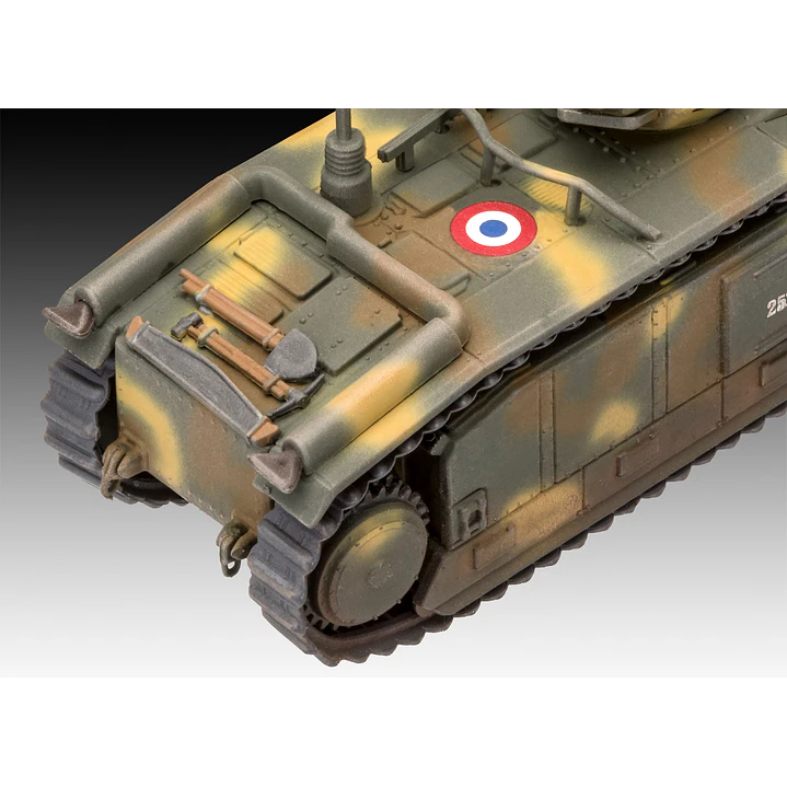 Vehículo para Armar Char B1 Bis+Renault Ft.17 1/35 7