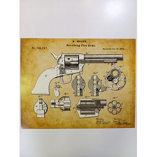  Colt Peacemaker Afiche