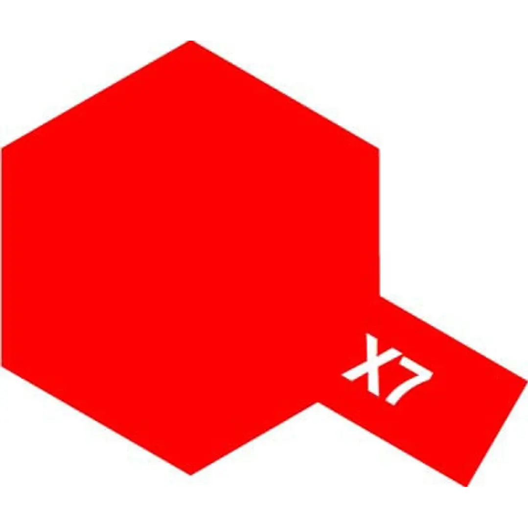  X7 Acrylic Red Mini 10Ml 1