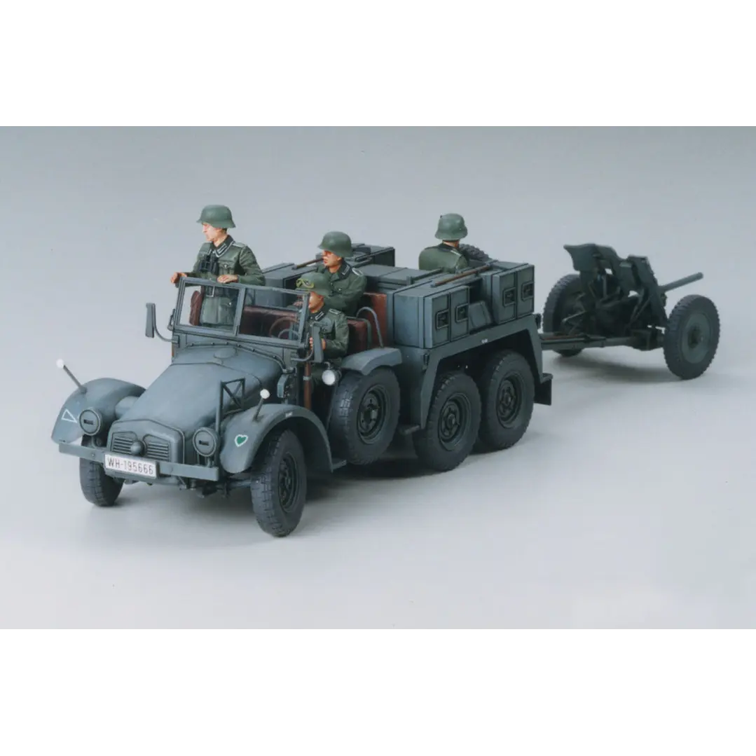 Para armar Krupp Towing Truck W/37Mm 1/35 1