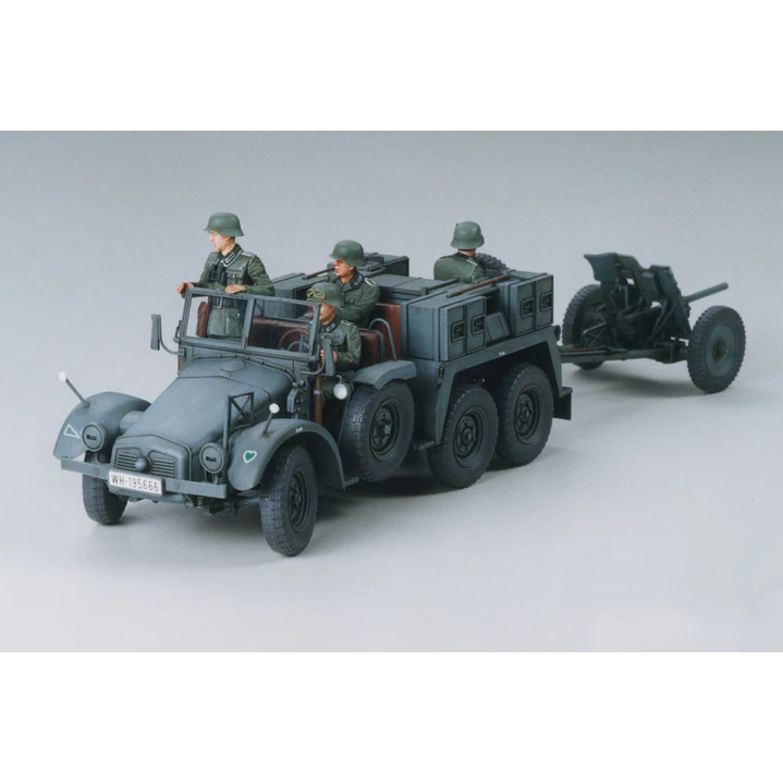 Para armar Krupp Towing Truck W/37Mm 1/35 1