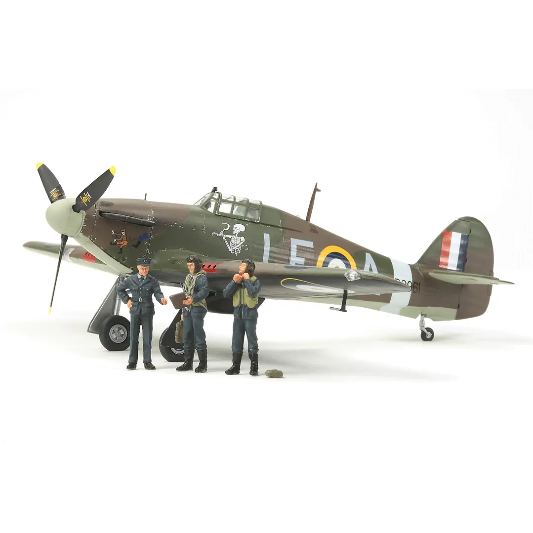 Para armar Hawker Hurricane Mk.I W/3 Figur1/48 3