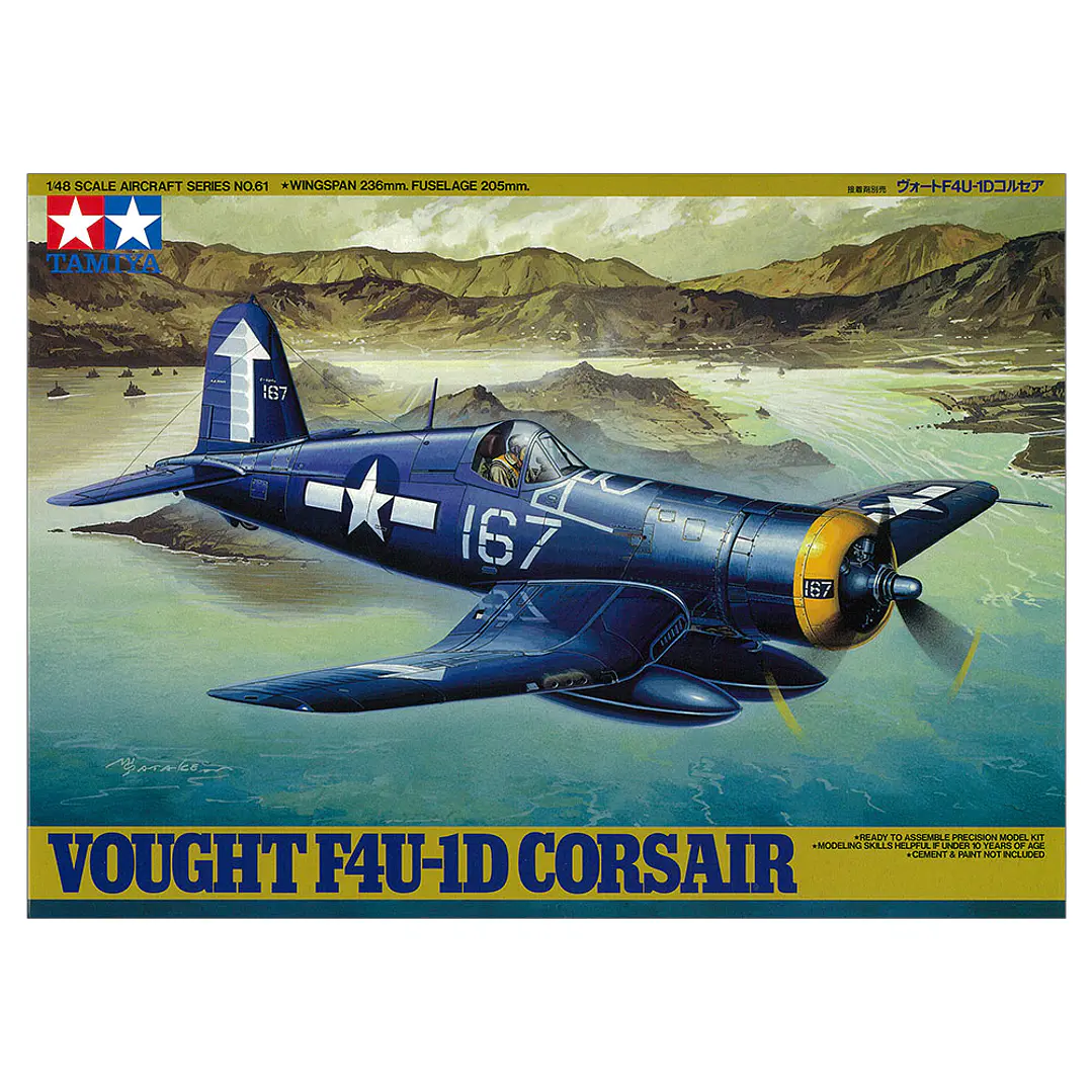 Para armar Vought F4U 1D Corsair 1/48 2