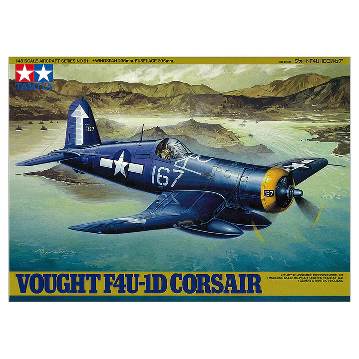 Para armar Vought F4U 1D Corsair 1/48 2