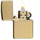  Zippo Dorado Espejo Brass - Miniatura 2