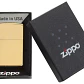  Zippo Dorado Espejo Brass - Miniatura 3