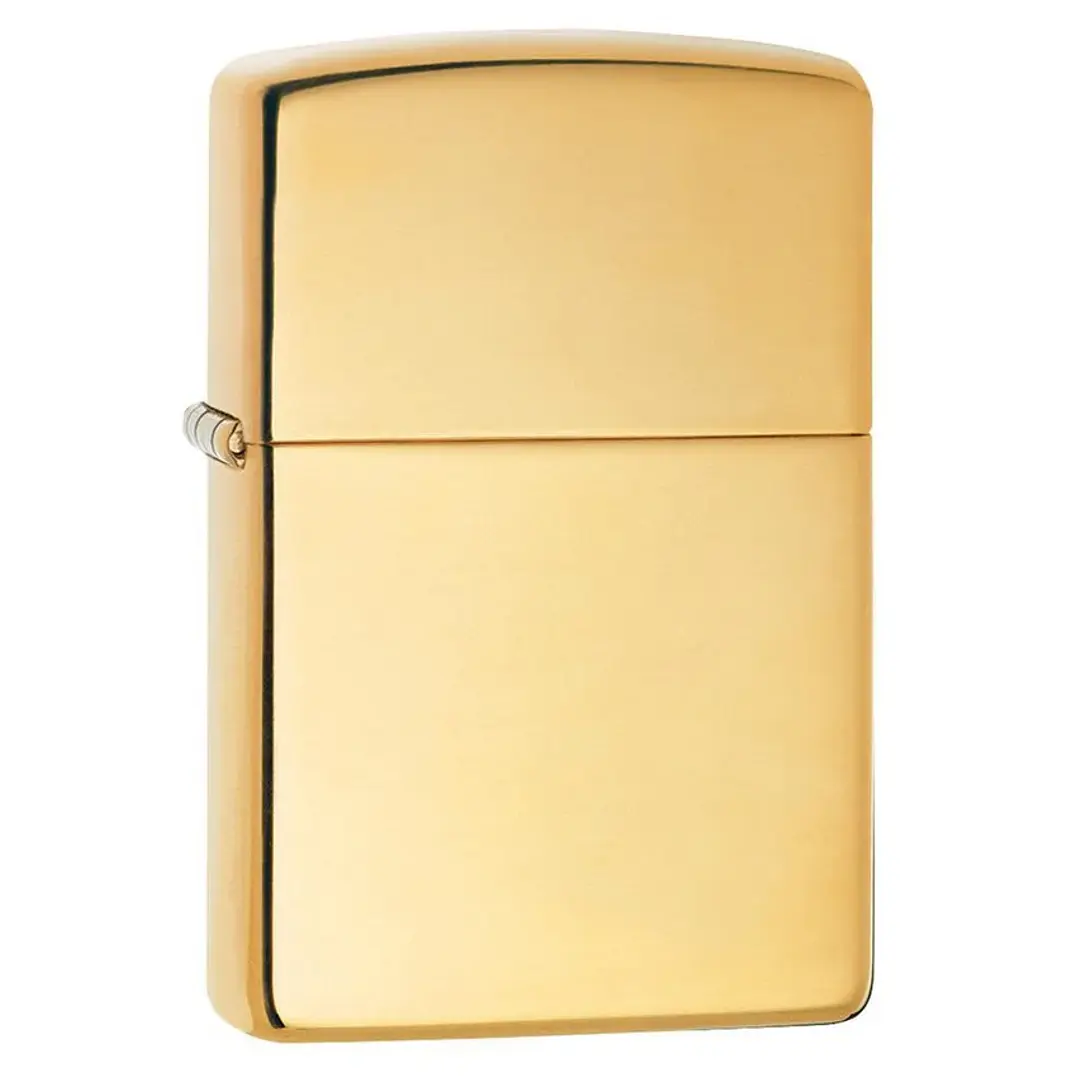  Zippo Dorado Espejo Brass 1