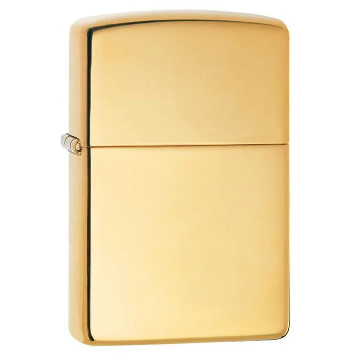  Zippo Dorado Espejo Brass 1