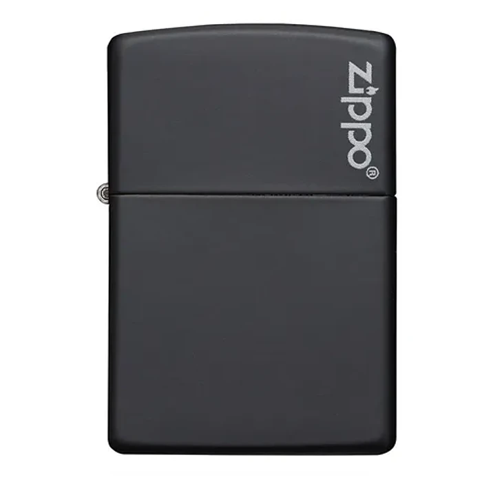  Zippo Negro Mate Logo 1