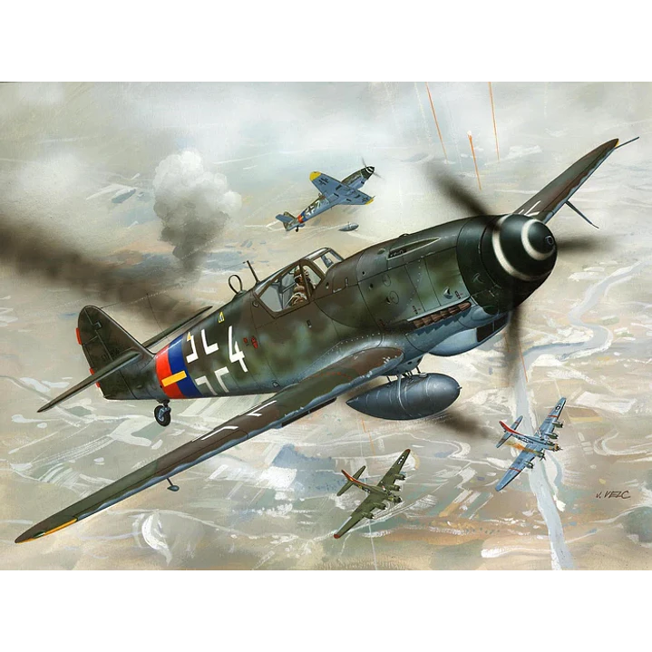 Para armar Messerschmitt Bf 109G-10 3