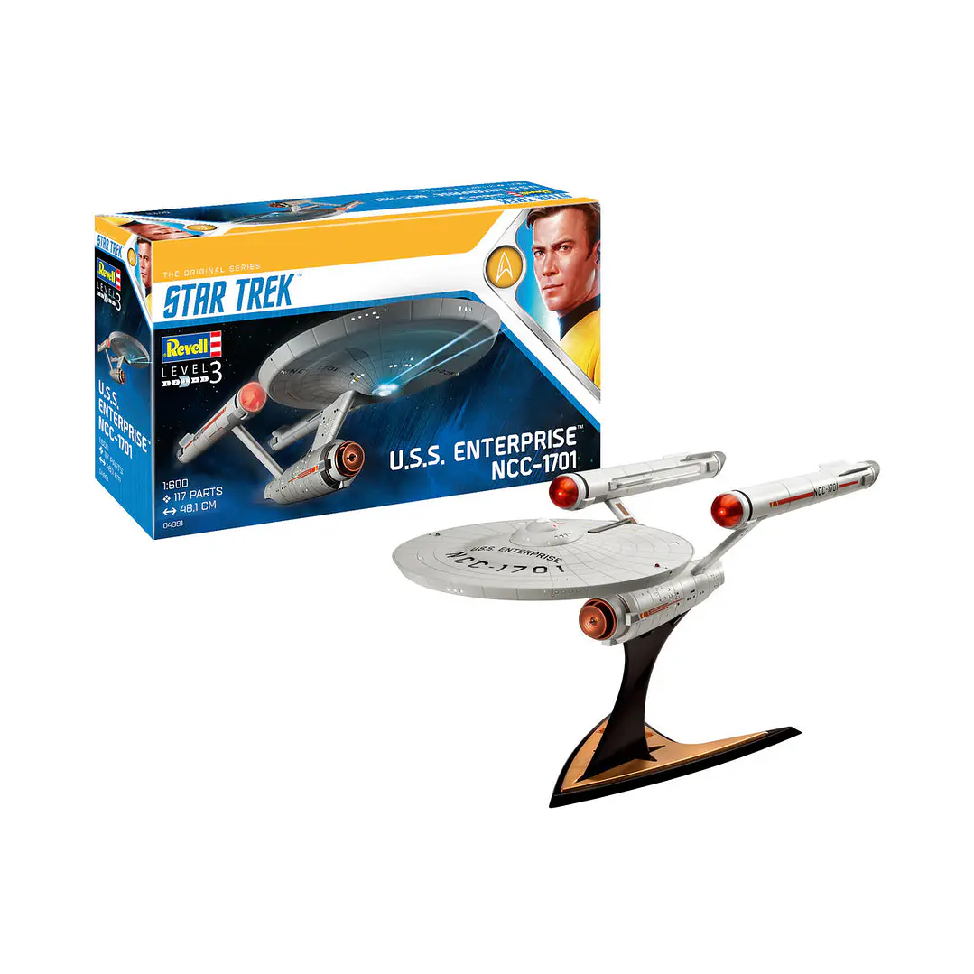 Barco para Armar Uss Enterprise Ncc-1701 Star Trek 1