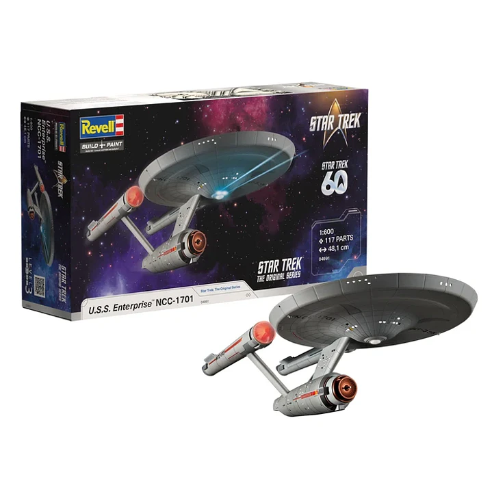 Barco para Armar U.S.S. Enterprise Ncc-1701 (Tos) 2