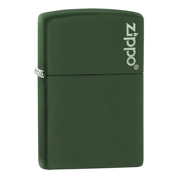  Zippo Green Matte Logo 1