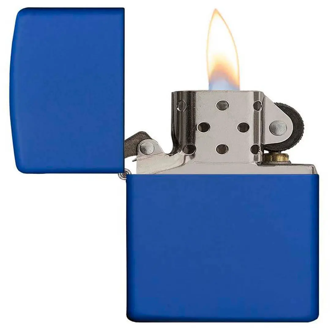  Encendedor Zippo Azul Real Mate 2