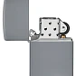 Zippo Gris Mate - Miniatura 2