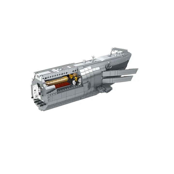 Barco para Armar U-Boat  Das Boot- Brick System 2