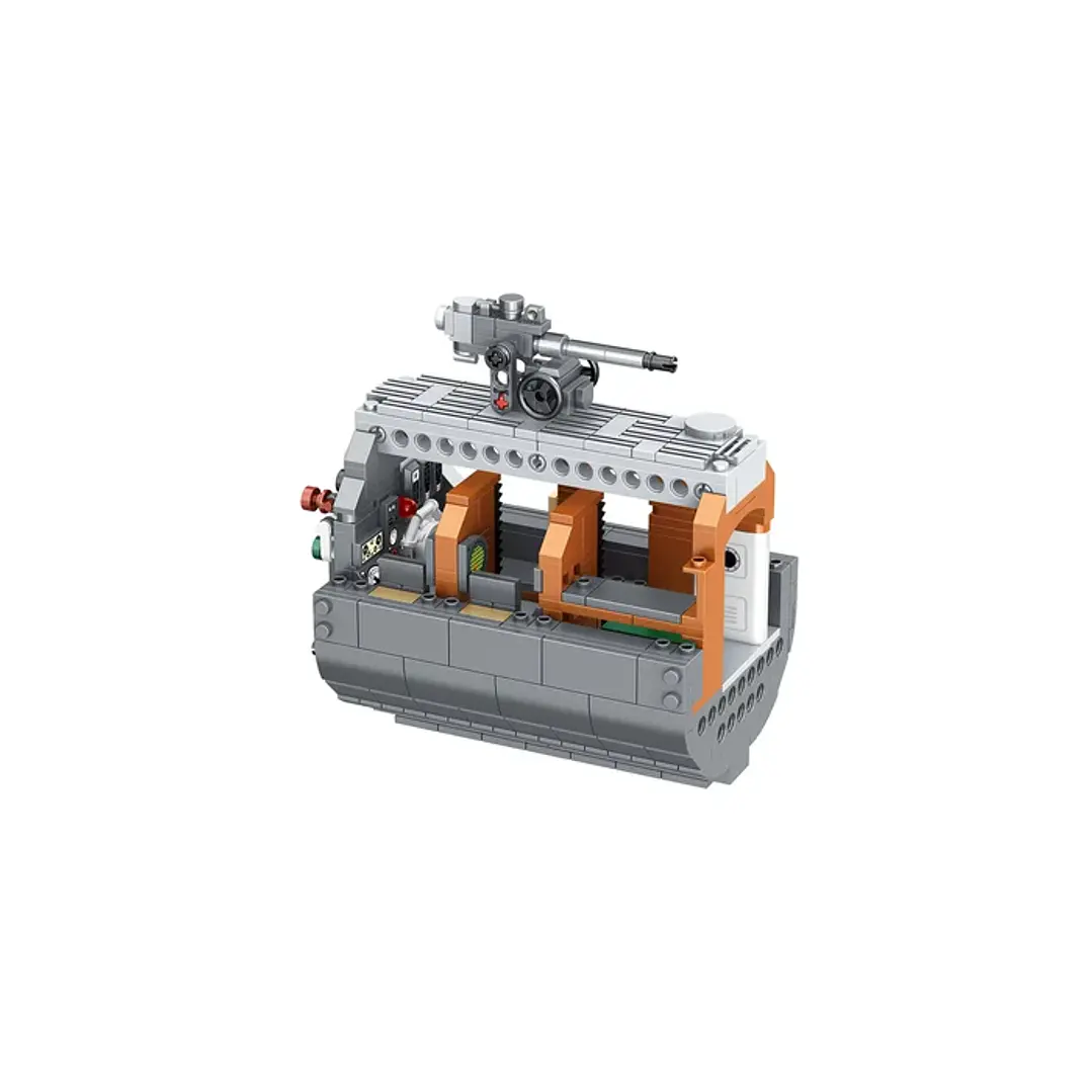 Barco para Armar U-Boat  Das Boot- Brick System 4
