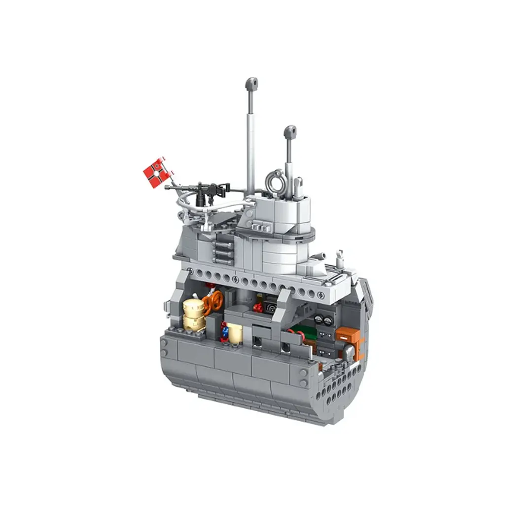 Barco para Armar U-Boat  Das Boot- Brick System 5
