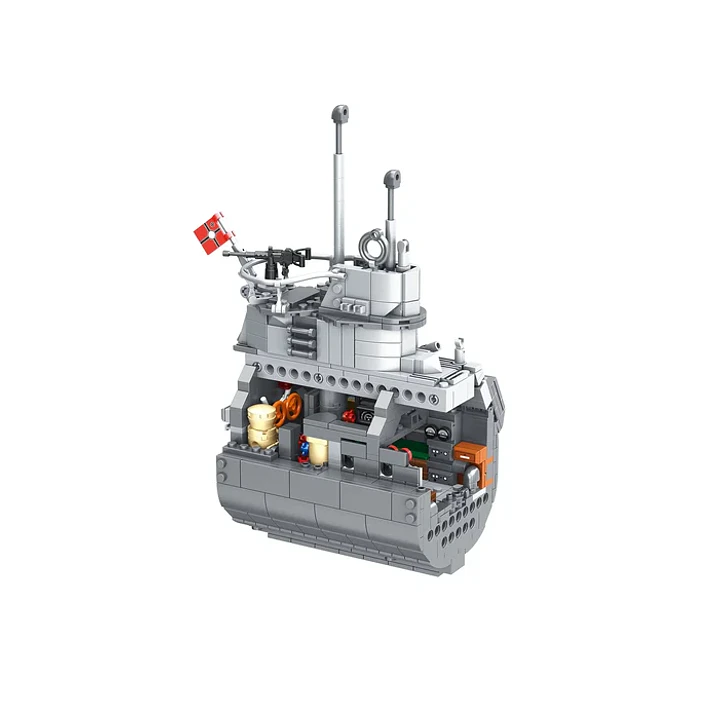 Barco para Armar U-Boat  Das Boot- Brick System 5