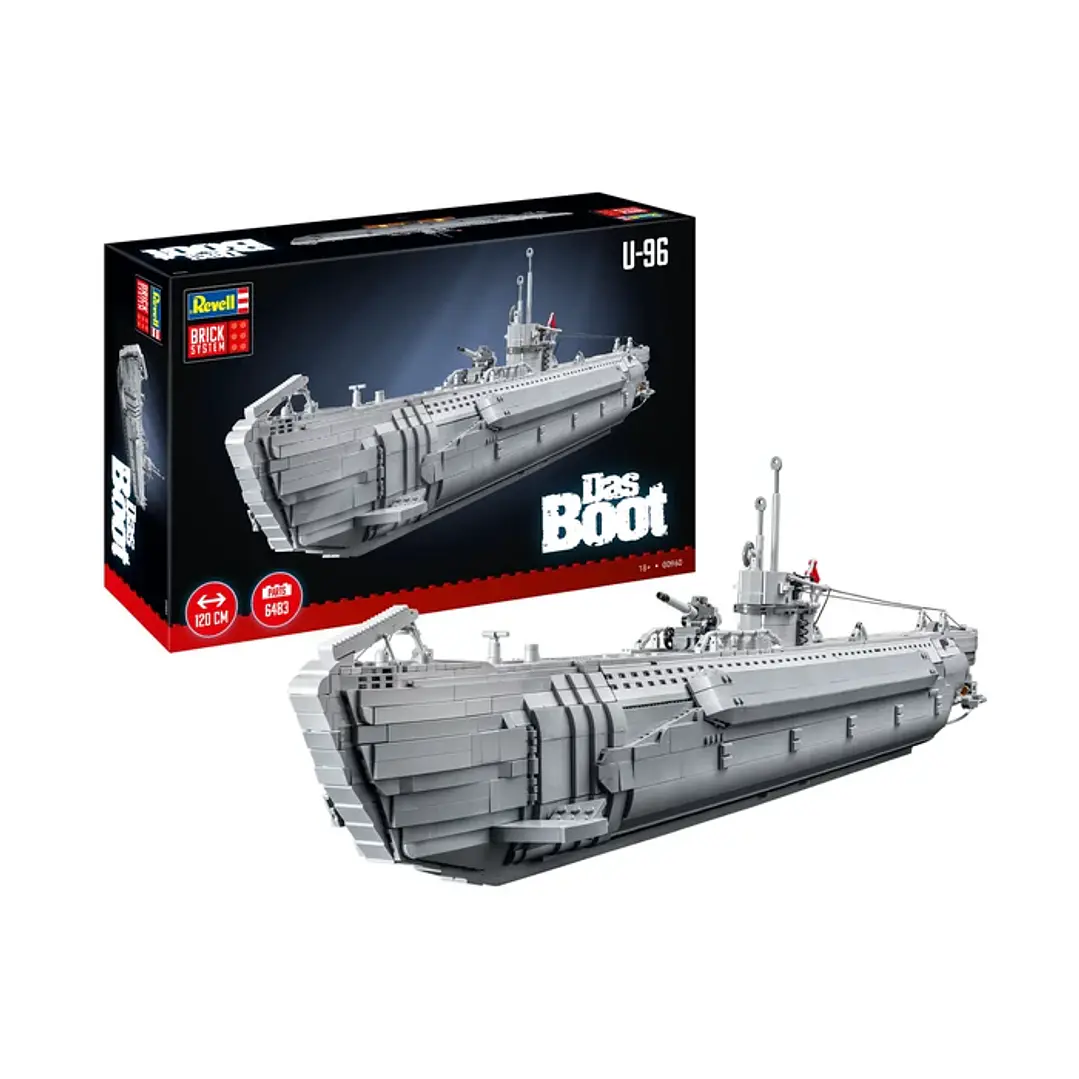 Barco para Armar U-Boat  Das Boot- Brick System 1