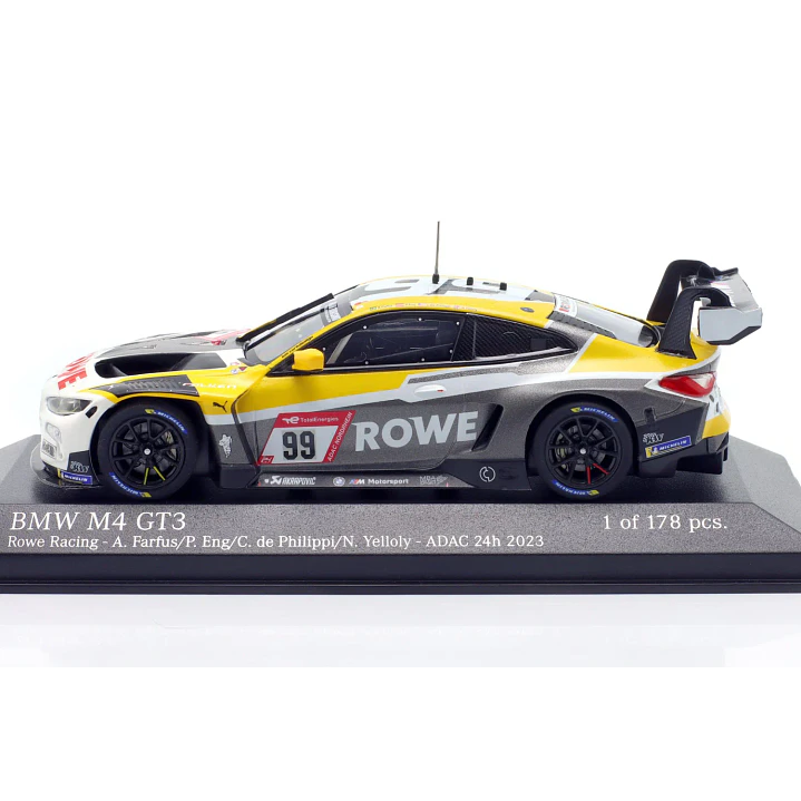 Vehículo   Bmw M4 Gt3 Rowe Racing, No.99 3